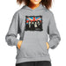 Sidney Maurer Original Portrait Of Queen Union Jack Kids Hooded Sweatshirt - Kids Boys Hooded Sweatshirt