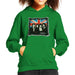 Sidney Maurer Original Portrait Of Queen Union Jack Kids Hooded Sweatshirt - Kids Boys Hooded Sweatshirt