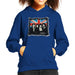 Sidney Maurer Original Portrait Of Queen Union Jack Kids Hooded Sweatshirt - Kids Boys Hooded Sweatshirt