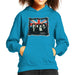 Sidney Maurer Original Portrait Of Queen Union Jack Kids Hooded Sweatshirt - Kids Boys Hooded Sweatshirt