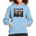 Sidney Maurer Original Portrait Of Queen Union Jack Kids Hooded Sweatshirt - Kids Boys Hooded Sweatshirt
