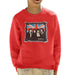 Sidney Maurer Original Portrait Of Queen Union Jack Kids Sweatshirt - Kids Boys Sweatshirt