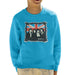 Sidney Maurer Original Portrait Of Queen Union Jack Kids Sweatshirt - Kids Boys Sweatshirt