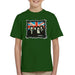 Sidney Maurer Original Portrait Of Queen Union Jack Kids T-Shirt - Kids Boys T-Shirt