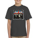 Sidney Maurer Original Portrait Of Queen Union Jack Kids T-Shirt - Kids Boys T-Shirt