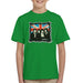Sidney Maurer Original Portrait Of Queen Union Jack Kids T-Shirt - Kids Boys T-Shirt