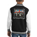 Sidney Maurer Original Portrait Of Queen Union Jack Kids Varsity Jacket - Kids Boys Varsity Jacket