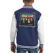 Sidney Maurer Original Portrait Of Queen Union Jack Kids Varsity Jacket - Kids Boys Varsity Jacket