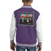 Sidney Maurer Original Portrait Of Queen Union Jack Kids Varsity Jacket - Kids Boys Varsity Jacket