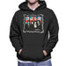 Sidney Maurer Original Portrait Of Queen Union Jack Mens Hooded Sweatshirt - Mens Hooded Sweatshirt