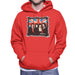 Sidney Maurer Original Portrait Of Queen Union Jack Mens Hooded Sweatshirt - Mens Hooded Sweatshirt