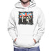 Sidney Maurer Original Portrait Of Queen Union Jack Mens Hooded Sweatshirt - Mens Hooded Sweatshirt