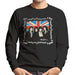 Sidney Maurer Original Portrait Of Queen Union Jack Mens Sweatshirt - Mens Sweatshirt
