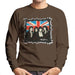 Sidney Maurer Original Portrait Of Queen Union Jack Mens Sweatshirt - Mens Sweatshirt
