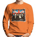 Sidney Maurer Original Portrait Of Queen Union Jack Mens Sweatshirt - Mens Sweatshirt