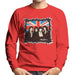 Sidney Maurer Original Portrait Of Queen Union Jack Mens Sweatshirt - Mens Sweatshirt