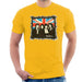 Sidney Maurer Original Portrait Of Queen Union Jack Mens T-Shirt - Small / Gold - Mens T-Shirt