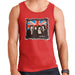 Sidney Maurer Original Portrait Of Queen Union Jack Mens Vest - Small / Red - Mens Vest