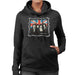Sidney Maurer Original Portrait Of Queen Union Jack Womens Hooded Sweatshirt - Womens Hooded Sweatshirt