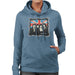 Sidney Maurer Original Portrait Of Queen Union Jack Womens Hooded Sweatshirt - Womens Hooded Sweatshirt