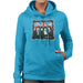 Sidney Maurer Original Portrait Of Queen Union Jack Womens Hooded Sweatshirt - Womens Hooded Sweatshirt