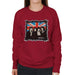 Sidney Maurer Original Portrait Of Queen Union Jack Womens Sweatshirt - Womens Sweatshirt