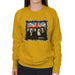 Sidney Maurer Original Portrait Of Queen Union Jack Womens Sweatshirt - Womens Sweatshirt