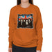 Sidney Maurer Original Portrait Of Queen Union Jack Womens Sweatshirt - Womens Sweatshirt