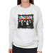 Sidney Maurer Original Portrait Of Queen Union Jack Womens Sweatshirt - Womens Sweatshirt