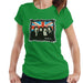 Sidney Maurer Original Portrait Of Queen Union Jack Womens T-Shirt - Womens T-Shirt