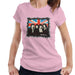 Sidney Maurer Original Portrait Of Queen Union Jack Womens T-Shirt - Small / Light Pink - Womens T-Shirt