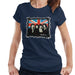 Sidney Maurer Original Portrait Of Queen Union Jack Womens T-Shirt - Womens T-Shirt