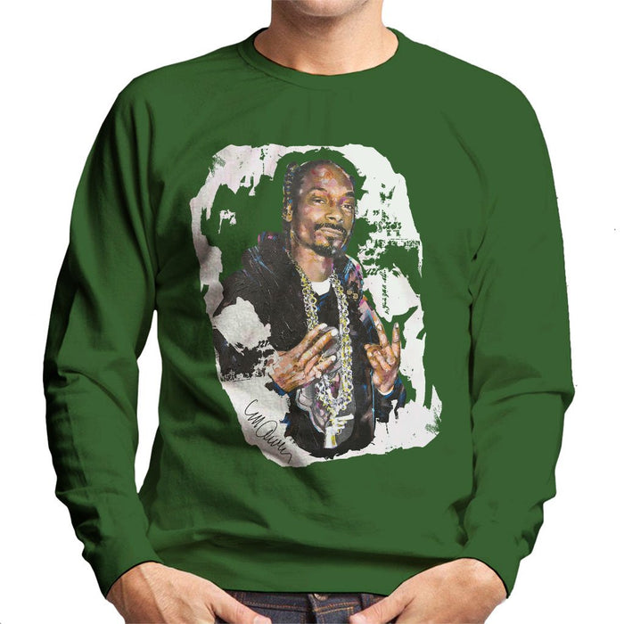 Sidney Maurer Original Portrait Of Snoop Dogg Mens Sweatshirt - Mens Sweatshirt