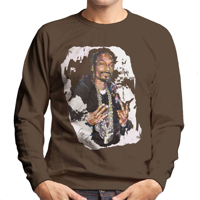 Sidney Maurer Original Portrait Of Snoop Dogg Mens Sweatshirt - Mens Sweatshirt
