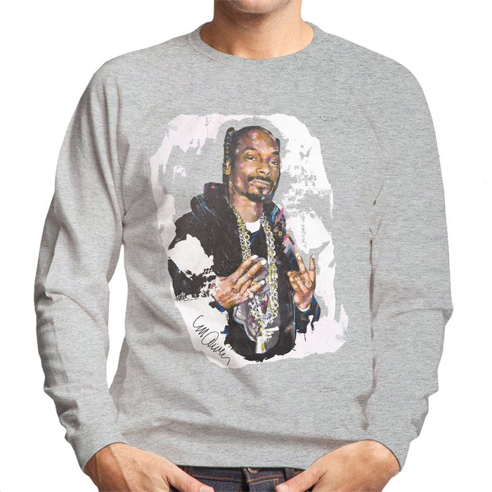 Sidney Maurer Original Portrait Of Snoop Dogg Mens Sweatshirt - Mens Sweatshirt