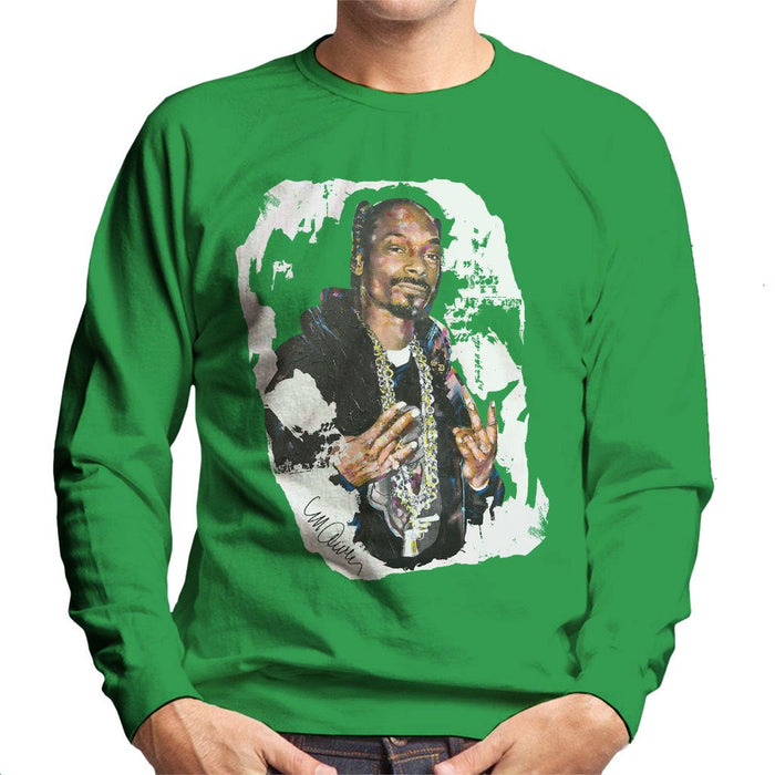 Sidney Maurer Original Portrait Of Snoop Dogg Mens Sweatshirt - Mens Sweatshirt