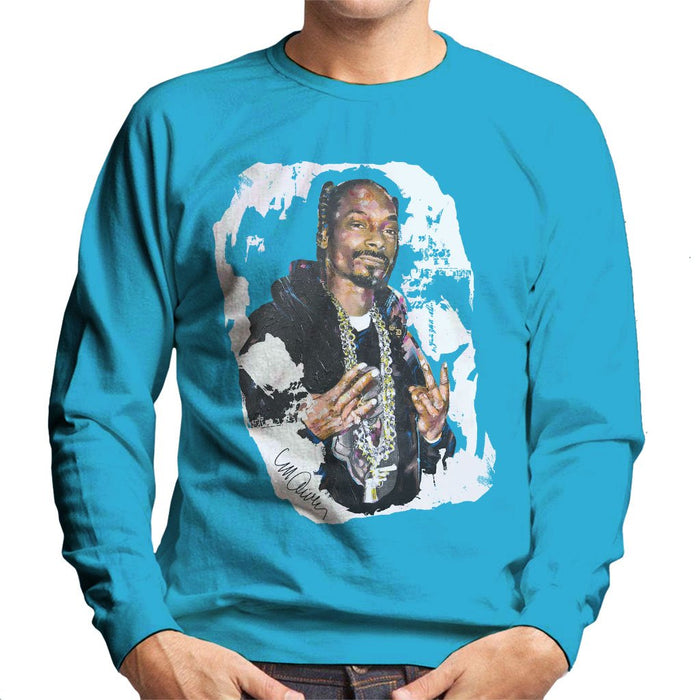 Sidney Maurer Original Portrait Of Snoop Dogg Mens Sweatshirt - Mens Sweatshirt
