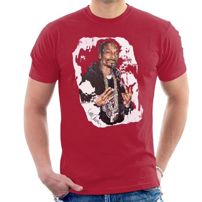 Sidney Maurer Original Portrait Of Snoop Dogg Mens T-Shirt - Mens T-Shirt