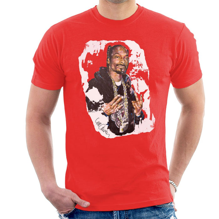 Sidney Maurer Original Portrait Of Snoop Dogg Mens T-Shirt - Mens T-Shirt