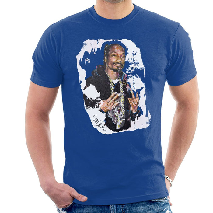 Sidney Maurer Original Portrait Of Snoop Dogg Mens T-Shirt - Mens T-Shirt