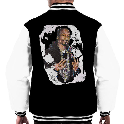 Sidney Maurer Original Portrait Of Snoop Dogg Mens Varsity Jacket - Mens Varsity Jacket