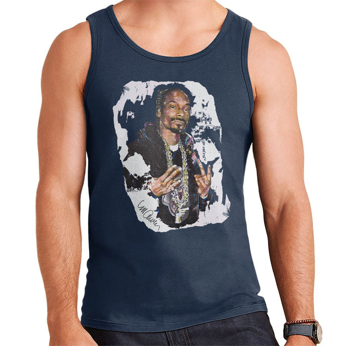Sidney Maurer Original Portrait Of Snoop Dogg Mens Vest - Mens Vest