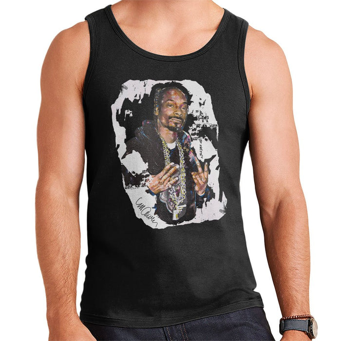 Sidney Maurer Original Portrait Of Snoop Dogg Mens Vest - Mens Vest