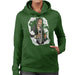Sidney Maurer Original Portrait Of Snoop Dogg Womens Hooded Sweatshirt - Womens Hooded Sweatshirt