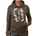 Sidney Maurer Original Portrait Of Snoop Dogg Womens Hooded Sweatshirt - Womens Hooded Sweatshirt