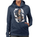 Sidney Maurer Original Portrait Of Snoop Dogg Womens Hooded Sweatshirt - Womens Hooded Sweatshirt