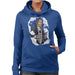 Sidney Maurer Original Portrait Of Snoop Dogg Womens Hooded Sweatshirt - Womens Hooded Sweatshirt