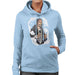 Sidney Maurer Original Portrait Of Snoop Dogg Womens Hooded Sweatshirt - Womens Hooded Sweatshirt