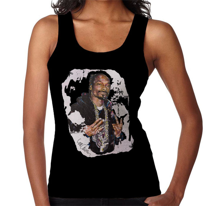 Sidney Maurer Original Portrait Of Snoop Dogg Womens Vest - Womens Vest