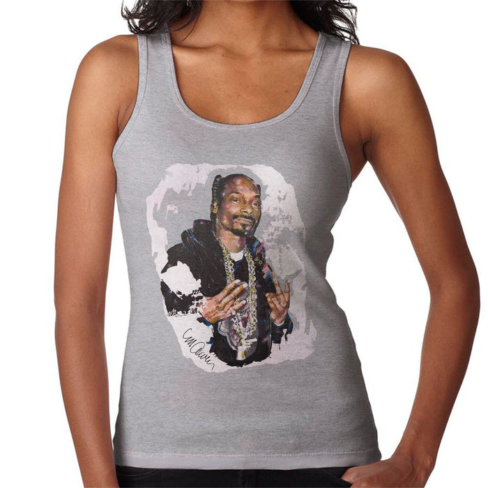Sidney Maurer Original Portrait Of Snoop Dogg Womens Vest - Womens Vest